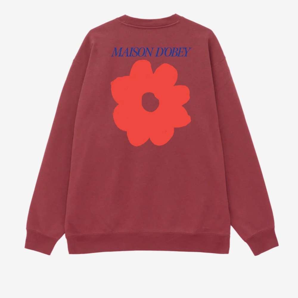 NWT OBEY Maison Dobey Crewneck